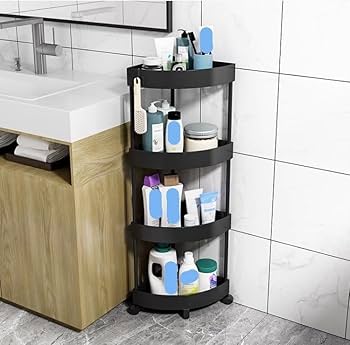 Carrito esquinero de 4 niveles