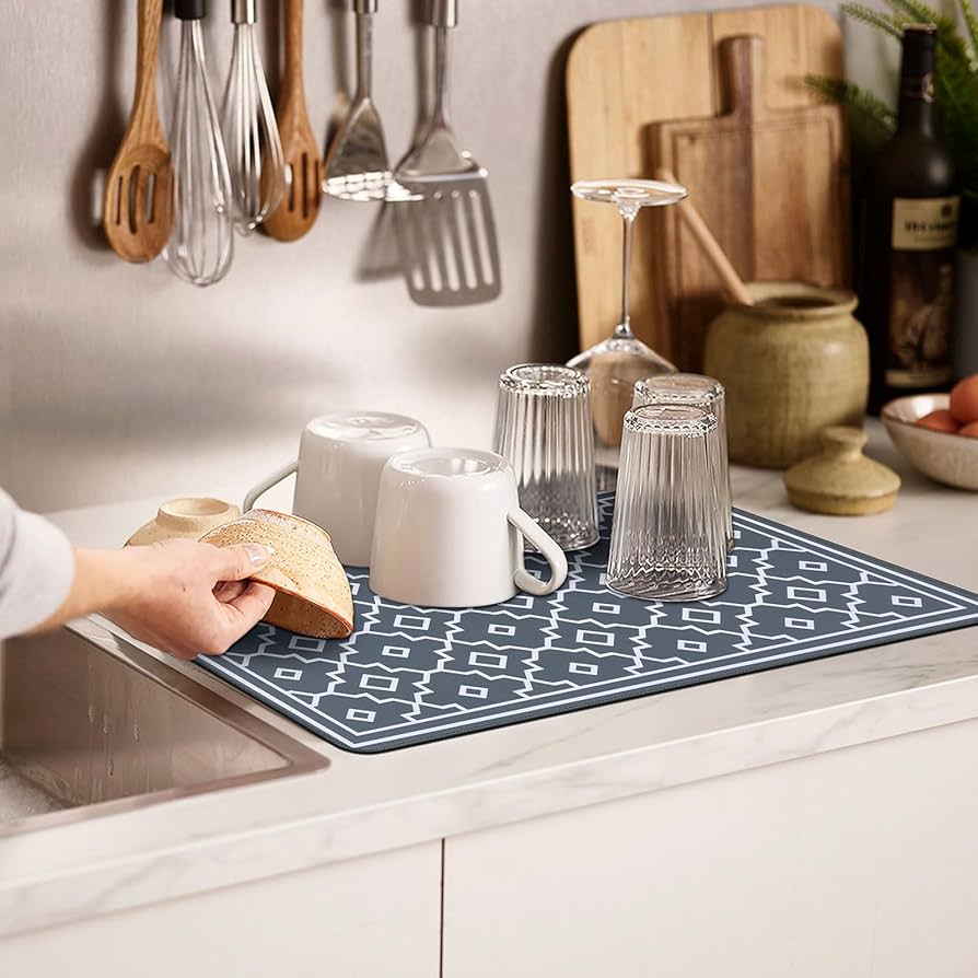 Tapete escurridor absorbente